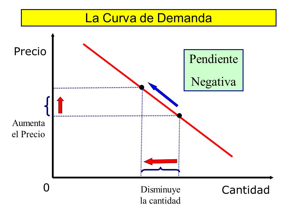 la curva dela demanda